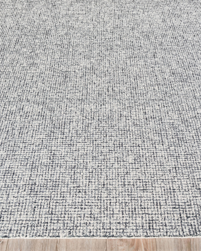 Exquisite Rugs Merida Hand-tufted Rug, 6' X 9' In Black/ivory
