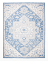 Ralph Lauren Percy Blue Hand-woven Rug, 9' X 12' In Blue, Ivory