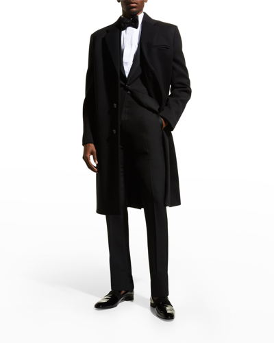 POLO RALPH LAUREN MEN'S GREGORY WOOL BARATHEA PEAK TUXEDO