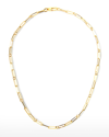 Roberto Coin 18k Paper Clip Chain Necklace In Yellow Gold