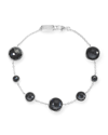 Ippolita Sterling Silver Lollipop Hematite Link Bracelet In Hematite