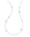 Ippolita Mixed Multi Stone Station Necklace In Sterling Silver