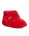 Ugg Bixbee Terry Cloth Booties, Baby/kids In Red