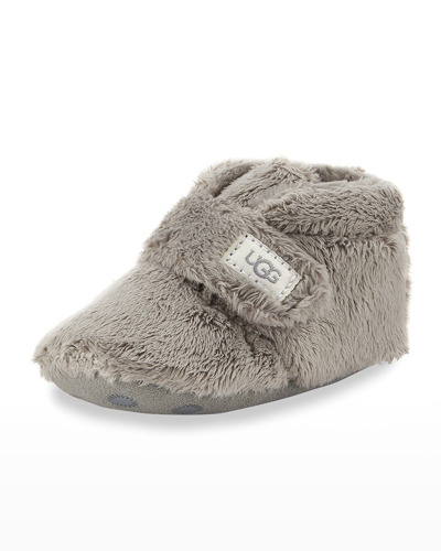 Ugg Kids' Bixbee Terry Cloth Booties, Baby In Charcoal