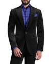 Stefano Ricci Men's Velvet 2-button Sport Coat In Black