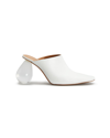 LOEWE CALFSKIN BULB-HEEL MULES