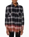 Amiri Bleached Shirt In Black