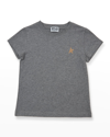Golden Goose Kids' Girl's Star T-shirt In Grey Melangegold