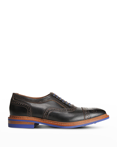 Allen Edmonds Strandmok Cap Toe Oxford In Black