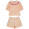 RIXO LONDON ALVA FLORAL-PRINT COTTON PYJAMA SET