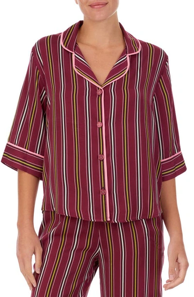 Room Service Pjs Room Service Pajama Top In Stripes