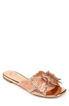 Journee Collection Serlina Sandal In Rose Gold