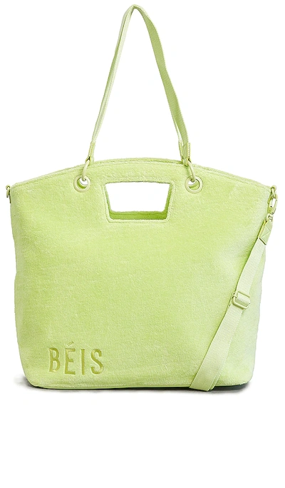 Beis The Terry Tote In Green