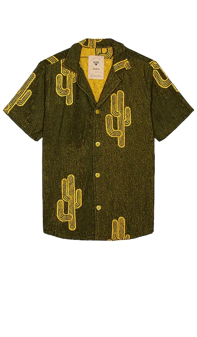 Oas Mezcal Cuba Shirt In Green