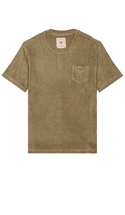 Oas Terry Tee In Olive