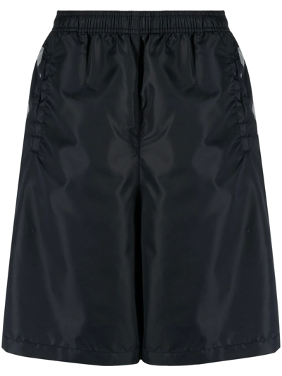 Off-white Diag-print Surfer Swim Shorts In Black