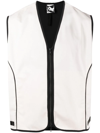GR10K CONTRASTING-TRIM DETAIL waistcoat