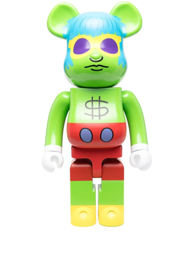 Medicom Toy Keith Haring Andy Mouse Be@rbrick 1000% Figure In Green