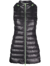 HERNO QUILTED HOODED GILET