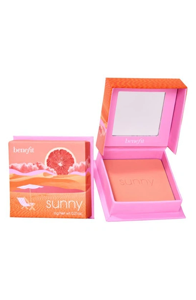 Benefit Cosmetics Wanderful World Silky-soft Powder Blush Sunny 0.21 oz / 6 G