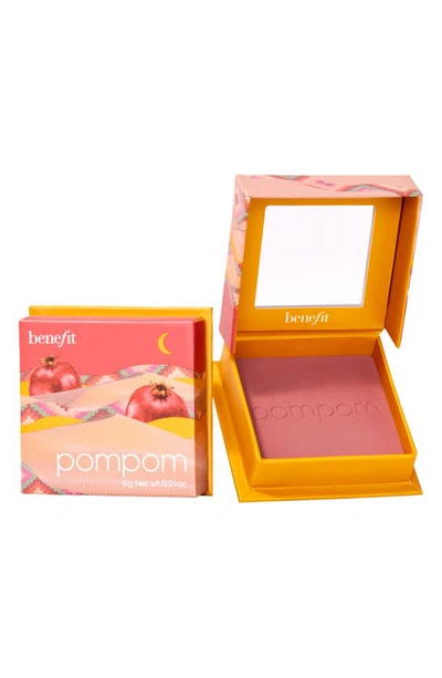 Benefit Cosmetics Wanderful World Silky Soft Powder Blush, 1.22 oz In Pompom