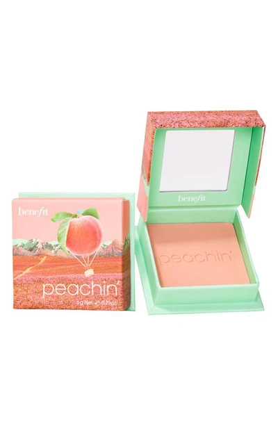 Benefit Cosmetics Wanderful World Silky-soft Powder Blush Peachin 0.21 oz / 6 G