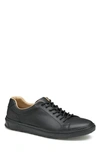 J And M Collection Mcguffey Gl1 Hybrid Sneaker In Black Full Grain