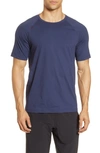 Rhone Crew Neck Short Sleeve T-shirt In Navy Blazer