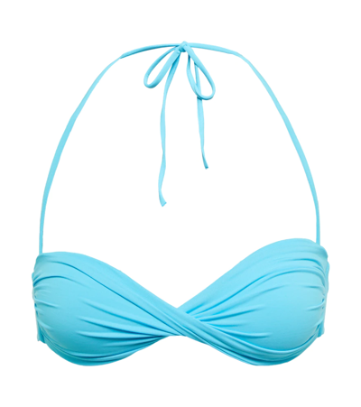 Melissa Odabash Martinique Bikini Top In Aqua