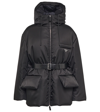 Prada Re-nylon Gabardine Jacket In Nero