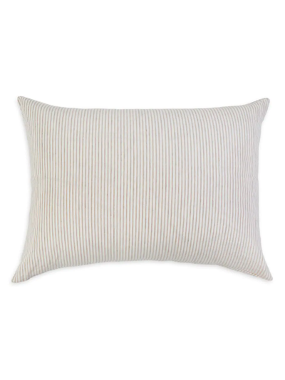 Pom Pom At Home Connor Denim Sham In Ivory/amber