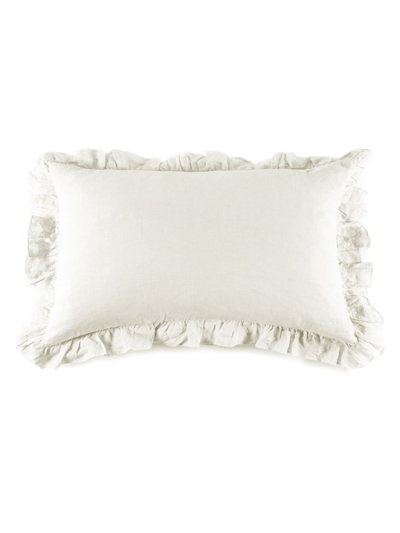 Pom Pom At Home Charlie Ruffle Sham Set In Cream