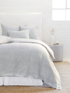 Pom Pom At Home Logan Linen Duvet Cover In Navy