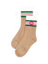 GUCCI KIDS BEIGE SOCKS