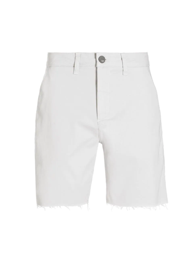 Monfrere Cut-off Arctic Shorts In White