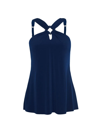 Magicsuit Beverly Square-cut Swimdress In Navy