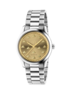 GUCCI MEN'S G-TIMELESS AUTOMATIC SUN-BRUSHED BEE WATCH