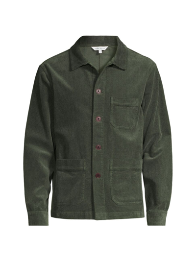 Peter Millar Corduroy Chore Coat In Olive Branch ModeSens