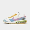 Nike Women's Air Max Pre-day Se Beach Day Casual Shoes Size 11.0 In Sail/amethyst Wave/arctic Orange
