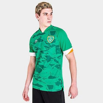 Nike Team Men's Umbro Ireland Home 2021-22 Replica Soccer Jersey In Green