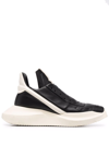 Rick Owens Geo Geth Runner Sneakers In Black