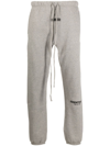 Essentials Logo-print Track Pants In Grey