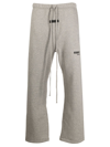 Essentials Logo-print Track Pants In Grey