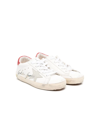 GOLDEN GOOSE SUPER-STAR LACE-UP SNEAKERS