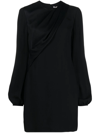 STELLA MCCARTNEY DRAPED FITTED MINIDRESS