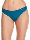 Calvin Klein Invisibles Thong In Topaz Gemstone