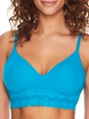 Natori Bliss Perfection Wire-free T-shirt Bra In Tropic Blue