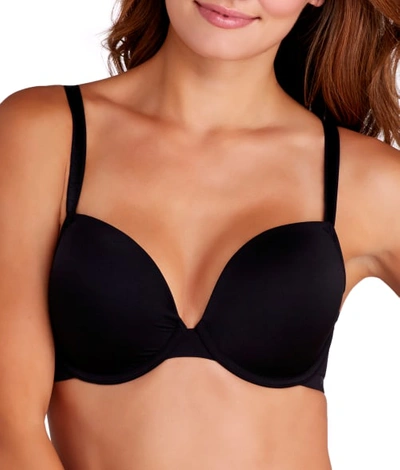 Panache Elan Seamless Plunge T-shirt Bra In Black