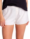 Pj Salvage Textured Essentials Ribbed Knit Shorts In Stone