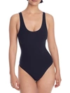 Reveal Flexible Fit Light Control Bodysuit In Midnight Black